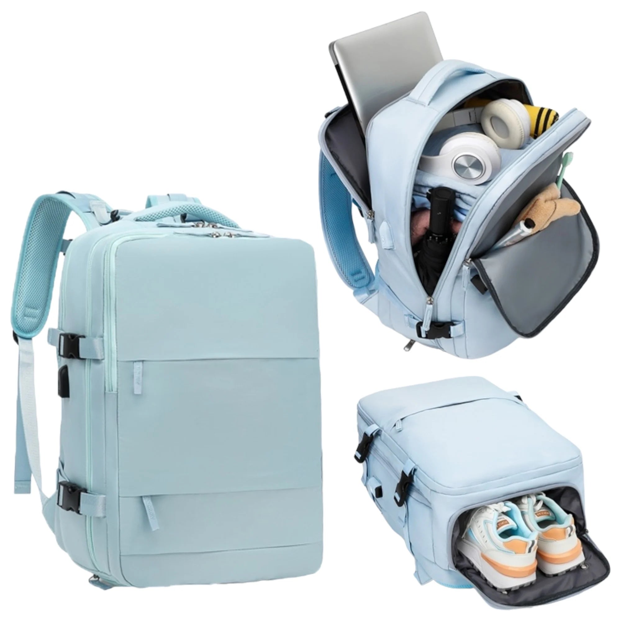 Mochila de Viaje Premium ANTI-ROBO