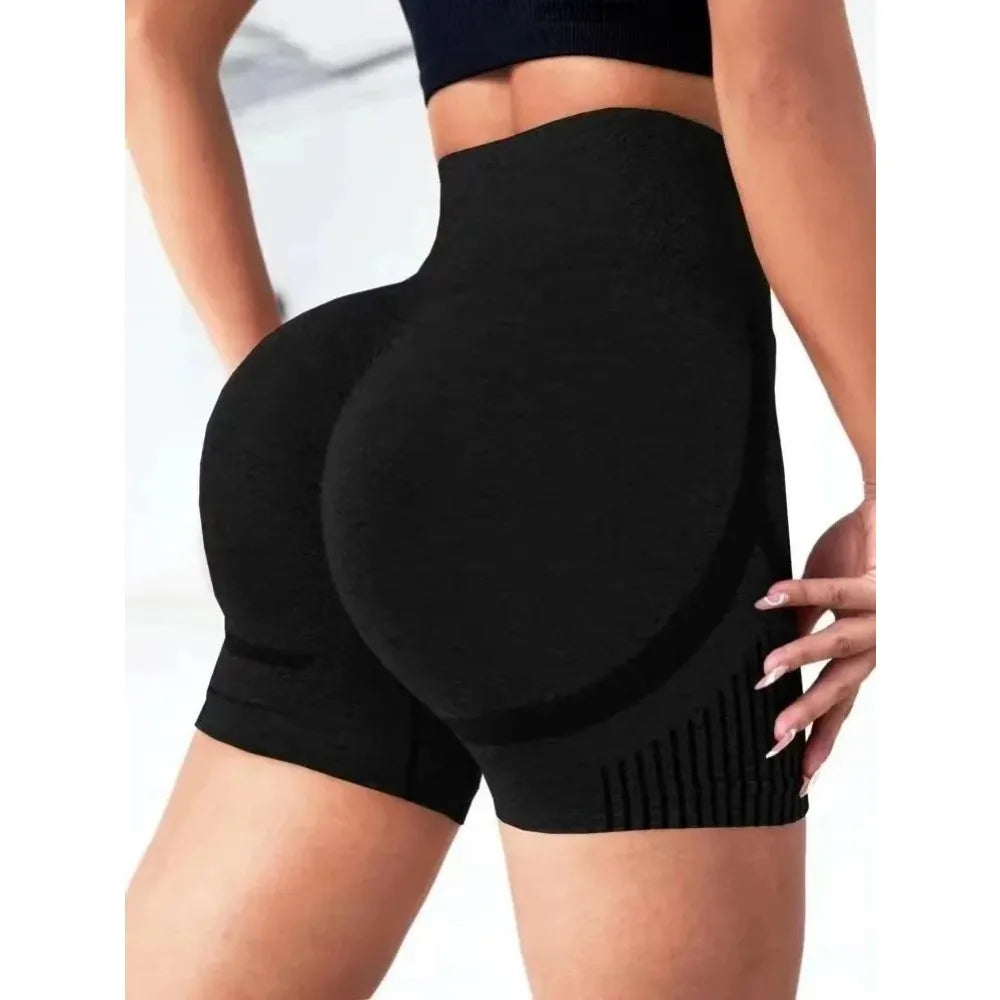 Shorts Deportivos de Mujer Push-Up – Cintura Alta
