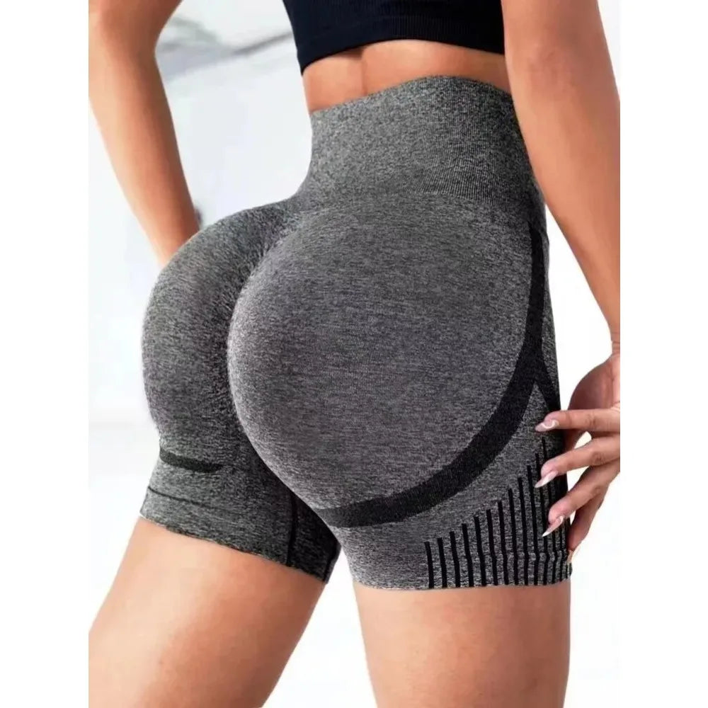 Shorts Deportivos de Mujer Push-Up – Cintura Alta