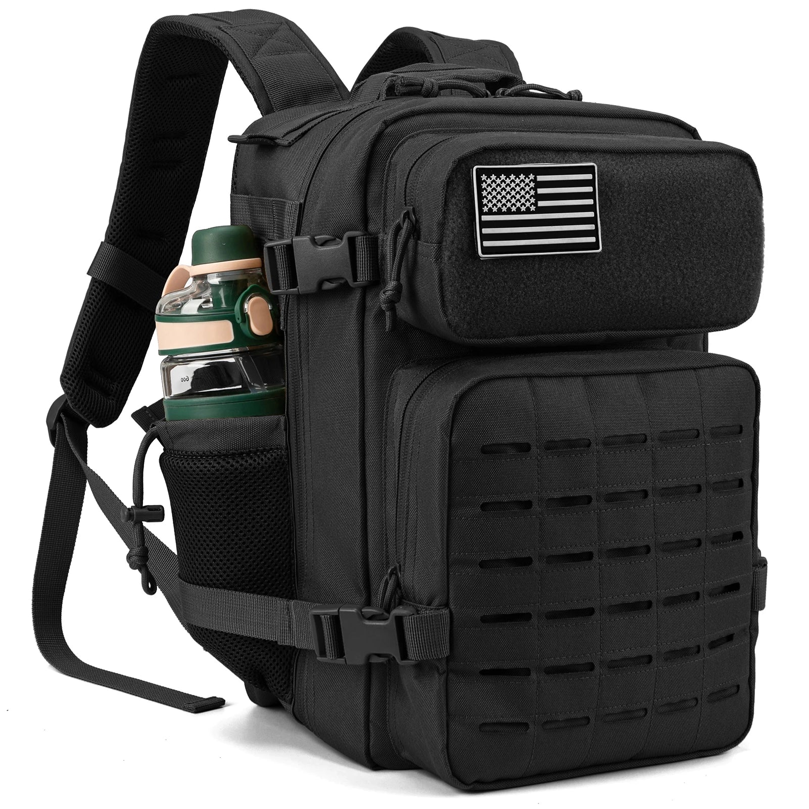 Mochila Táctica 25L MOLLE Laser Cut 900D