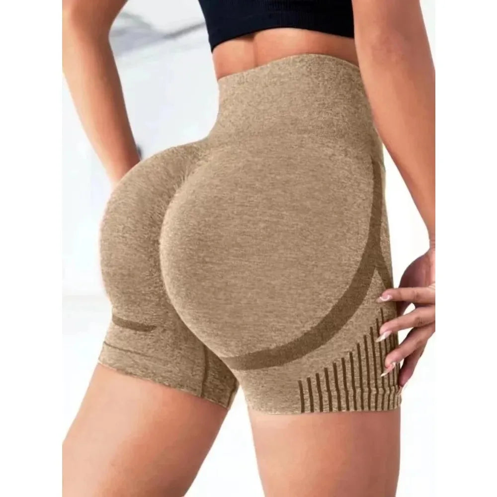 Shorts Deportivos de Mujer Push-Up – Cintura Alta