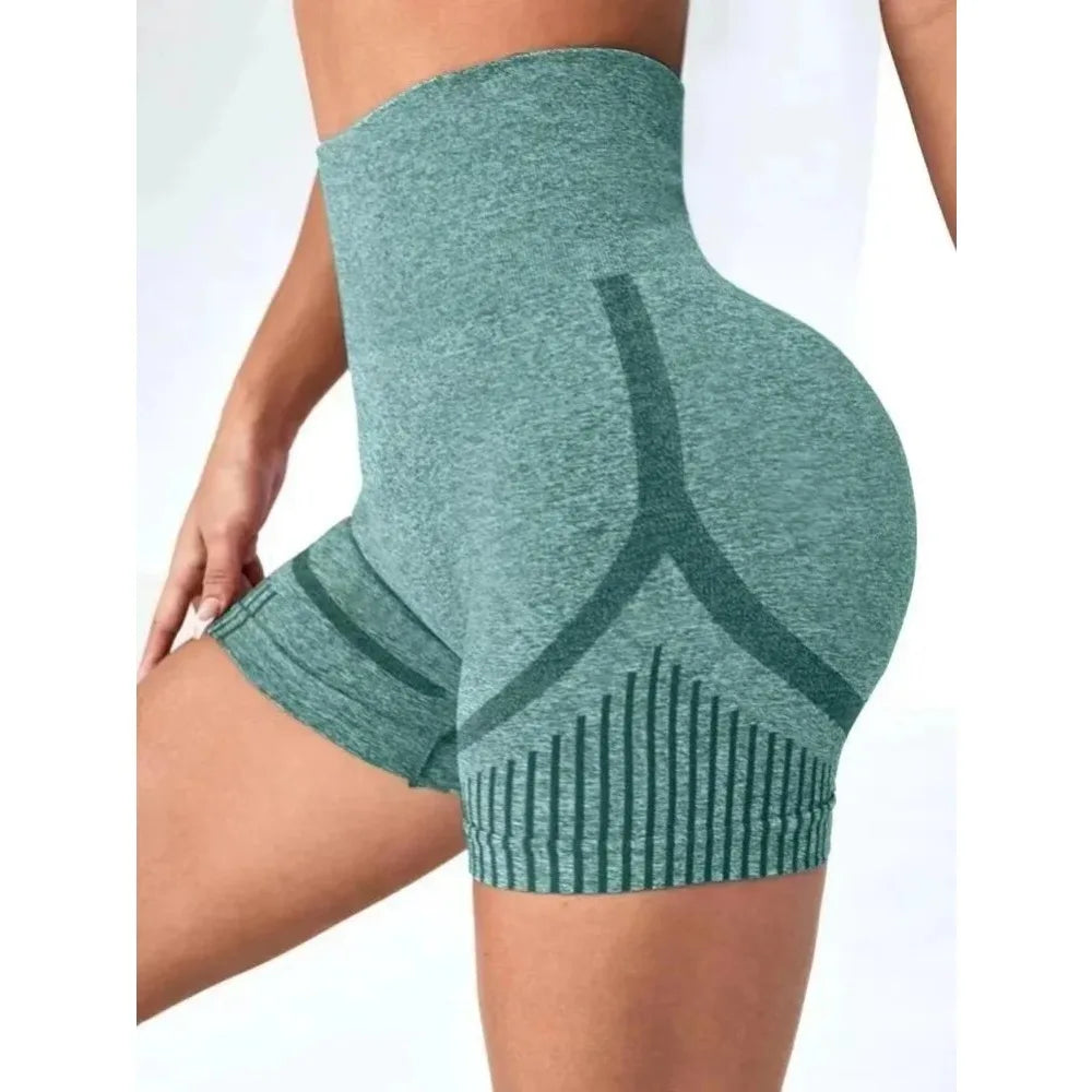 Shorts Deportivos de Mujer Push-Up – Cintura Alta