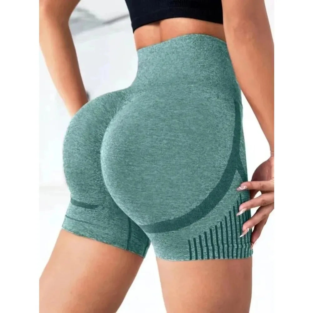 Shorts Deportivos de Mujer Push-Up – Cintura Alta