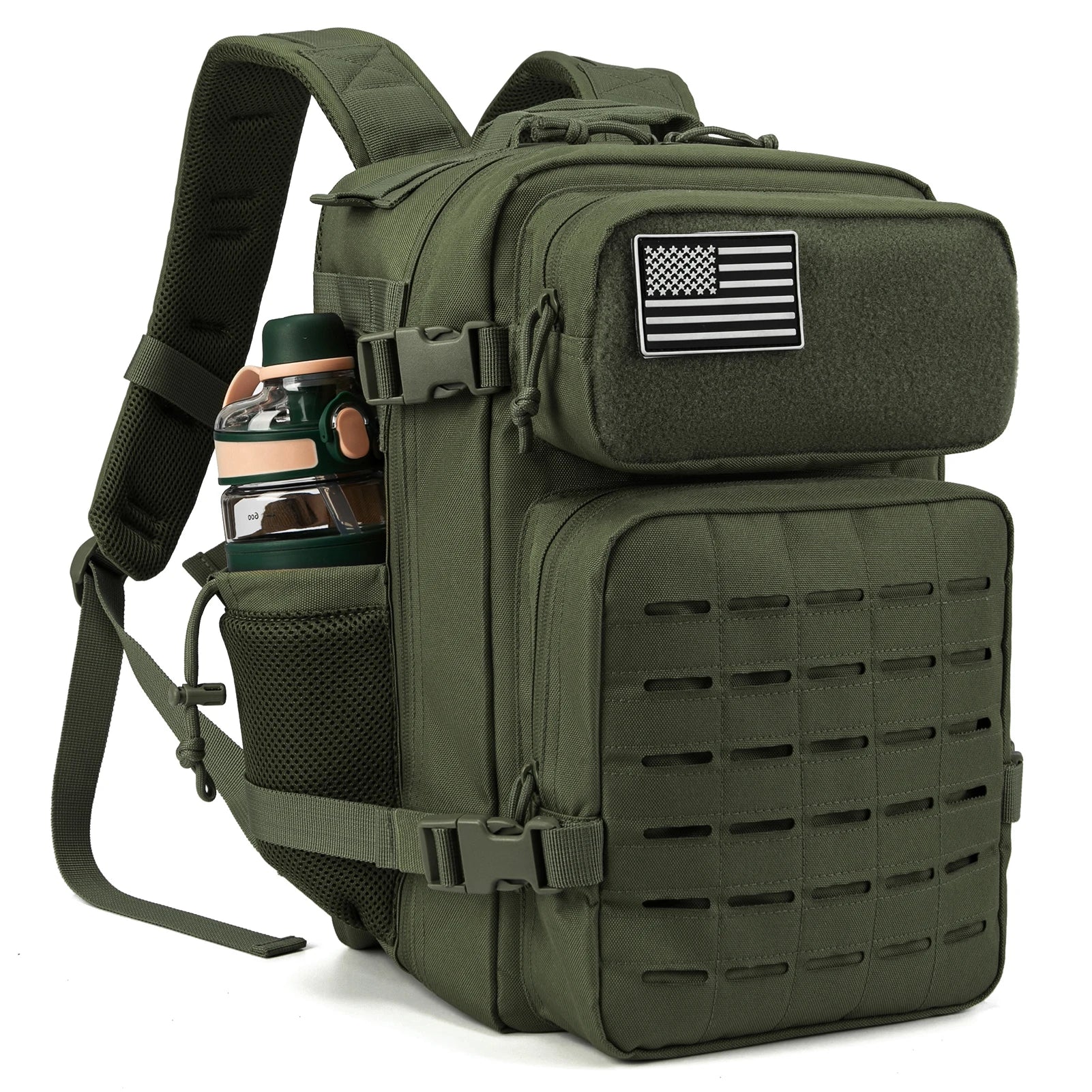 Mochila Táctica 25L MOLLE Laser Cut 900D