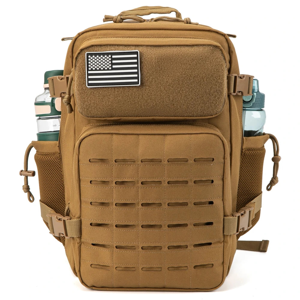 Mochila Táctica 25L MOLLE Laser Cut 900D