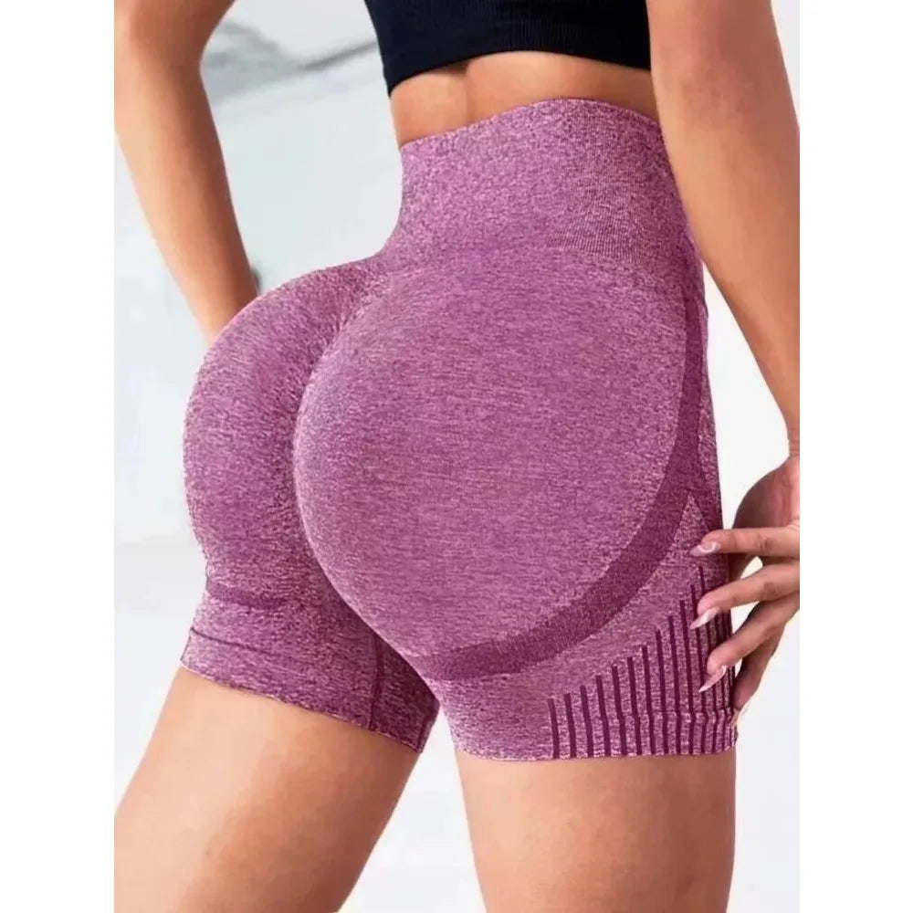 Shorts Deportivos de Mujer Push-Up – Cintura Alta