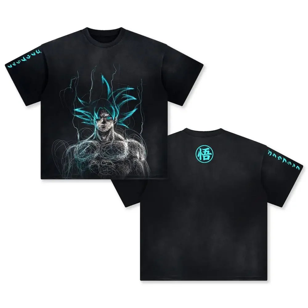 Camiseta de Dragon Ball– Estilo Harajuku