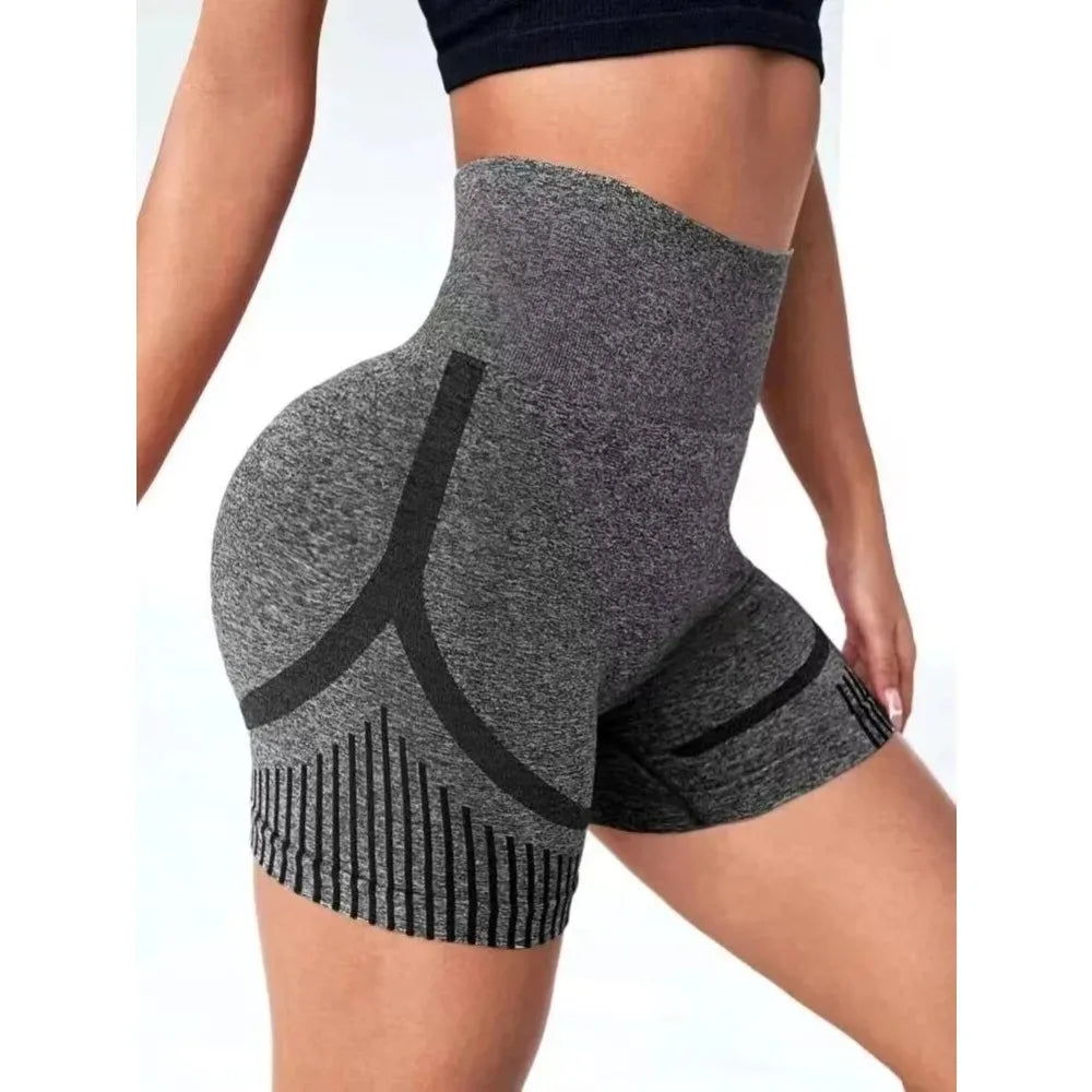 Shorts Deportivos de Mujer Push-Up – Cintura Alta